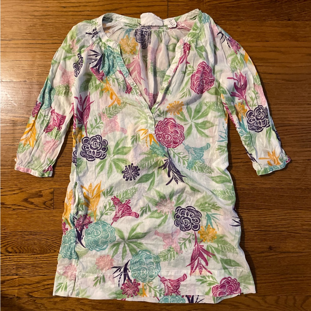 H&M Floral and Lead Patterned Mini Sundress